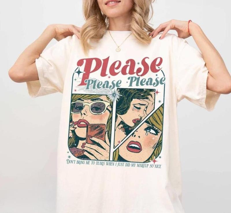 Please Please Please Shirt, Dont Embarrass Me Shirt, Espresso Gift, Concert Shirt, Soft Girl Aesthetic, Music Lover Gift...