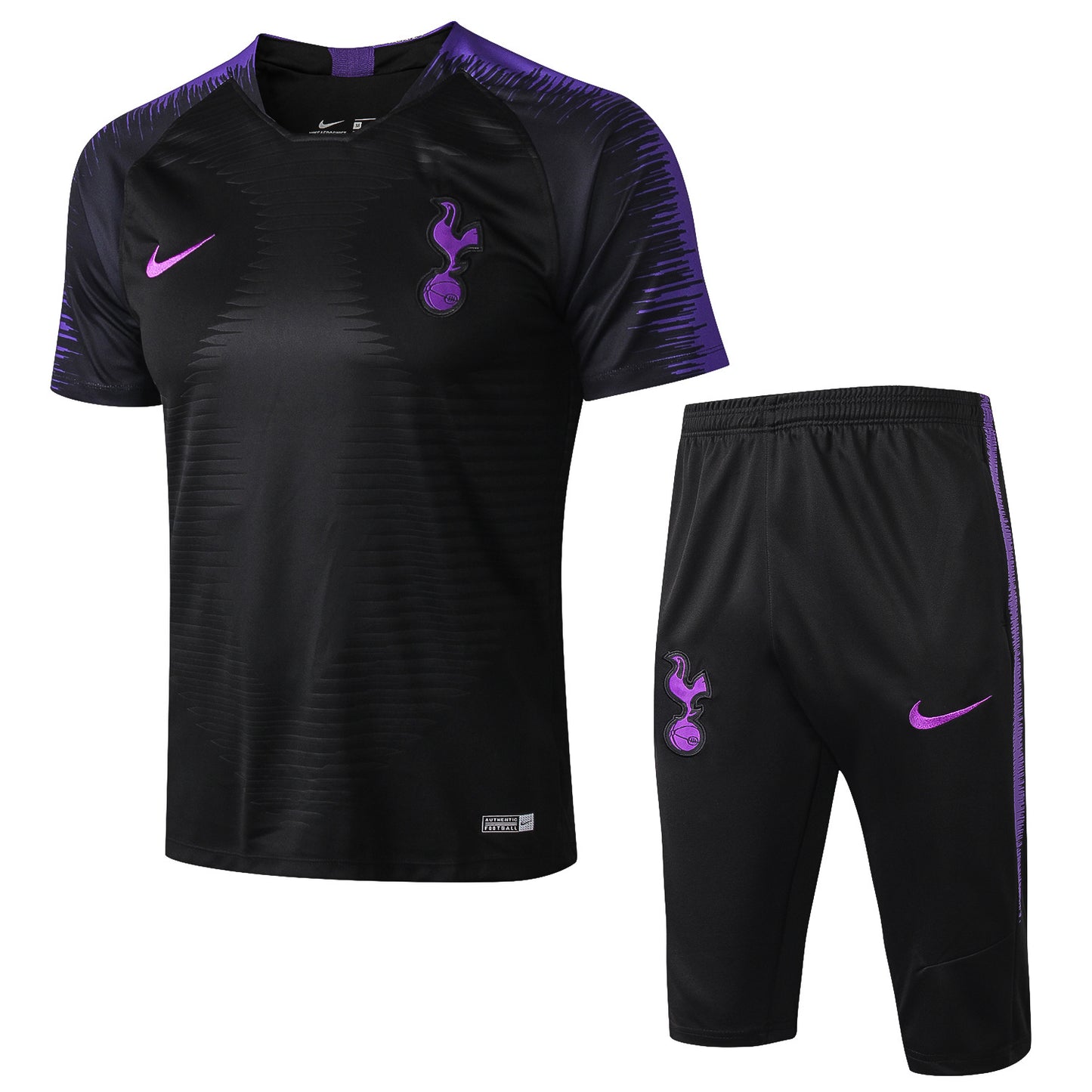 Polo Spurs BLACK PURPLE SUIT 1