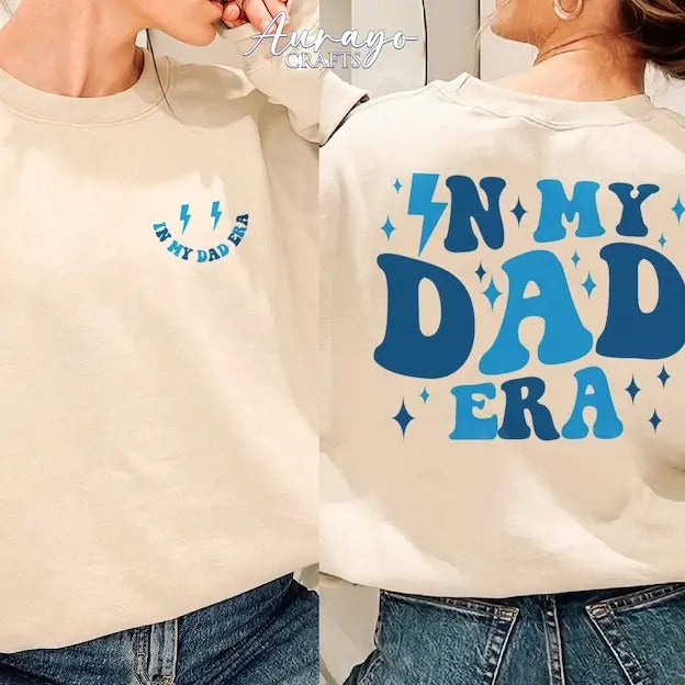 Premium In My Dad Era Shirt, Dad Era Shirt, Funny dad tee shirt, Dad birthday gift, Cool dad shirt, New dad gift idea,...