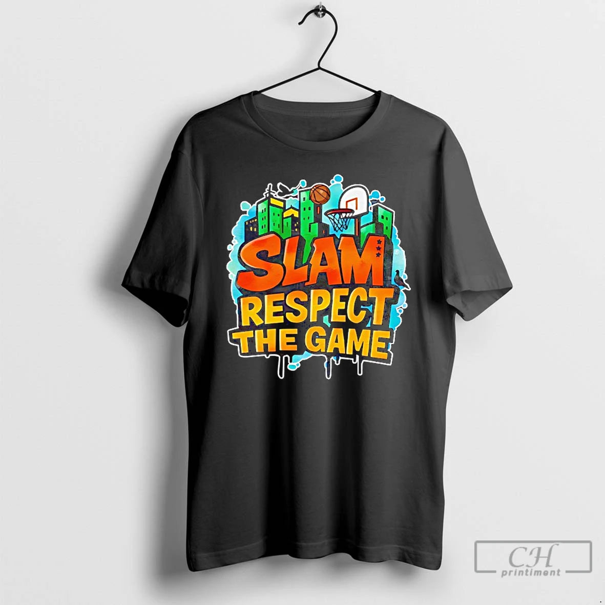 Premium Slam Respect The Game T-Shirts, Hoodie, Sweatshirt | WearSparks.com