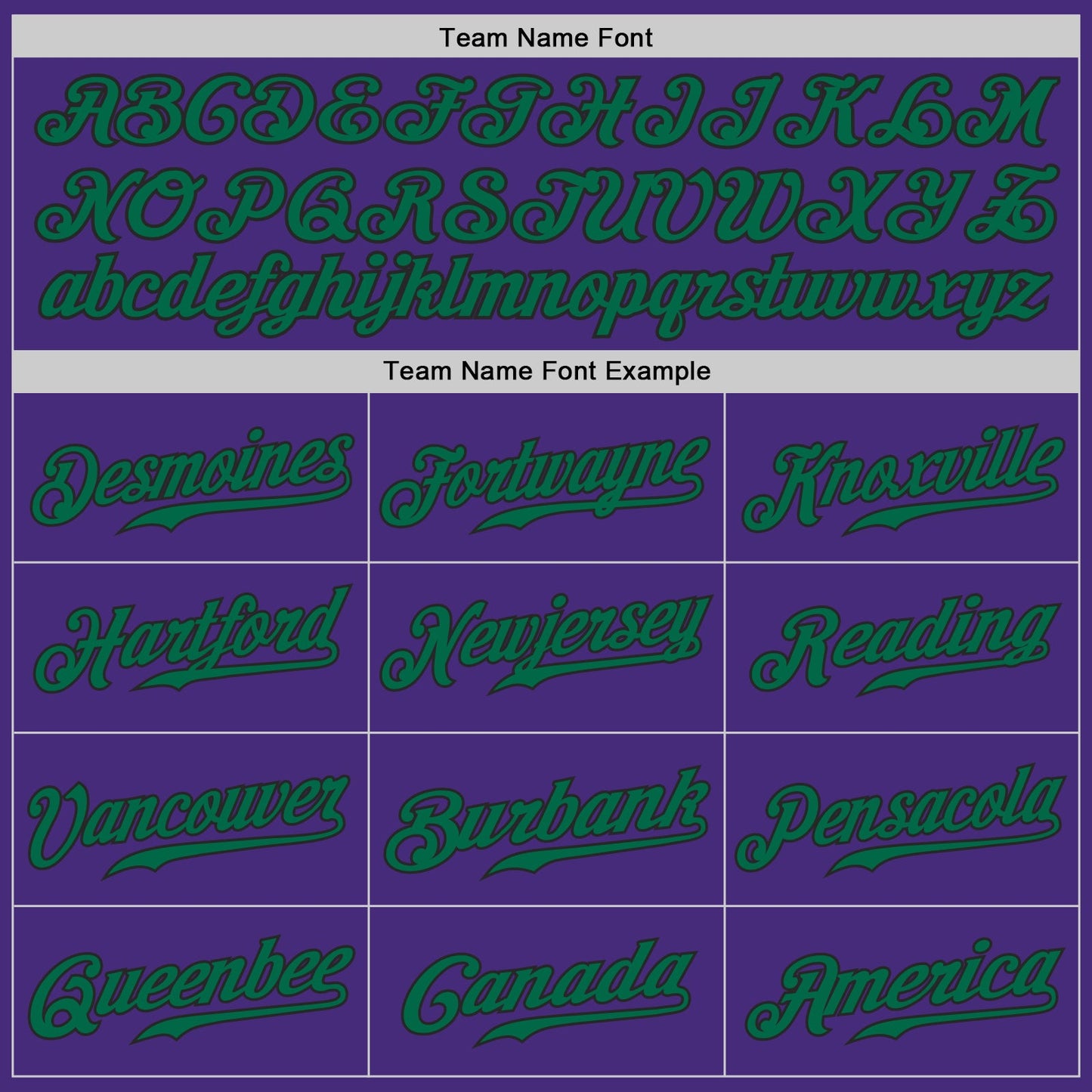 Custom Purple Kelly Green-Black Authentic Baseball Jersey
