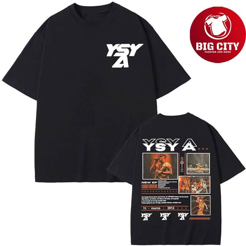 Rapper YSY A Trampa Al Tiemopo Tour 2025 Two Sided Shirt