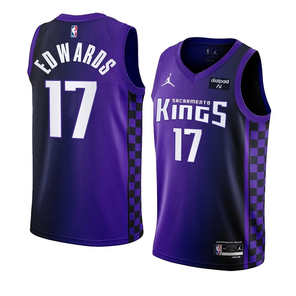 Sacramento Kings #17 Kessler Edwards 2023-24 Statement Edition Purple Swingman Jersey Men's.webp