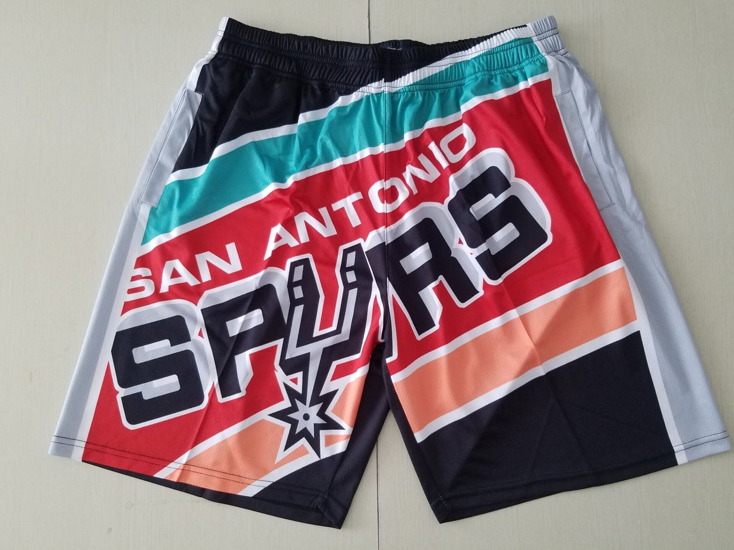 San Antonio Spurs Spurs Mitchell&ness Shorts