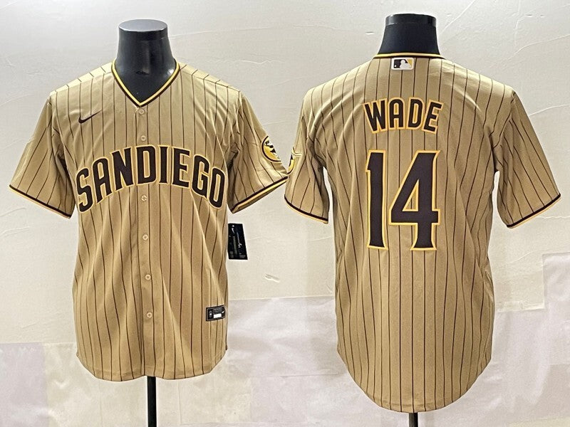 San Diego Padres #14 Wade Padres Adult