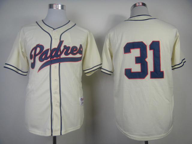 San Diego Padres #31 Padres 31# 198 Off-White Inverted Edition