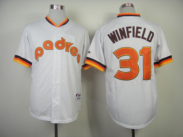San Diego Padres #31 Padres Team 31#1984 Inverted Edition Retro Player