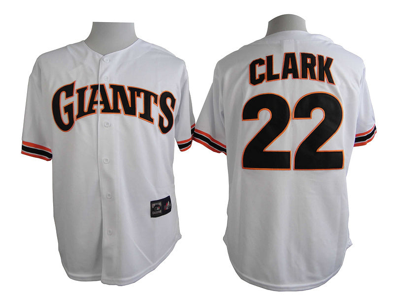 San Francisco Giants #22 Giants 22 White 1989 Inverted