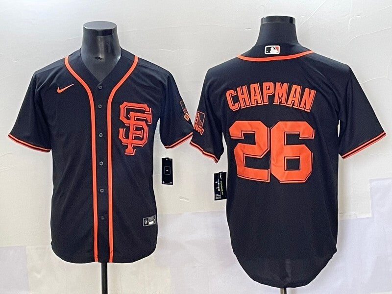 San Francisco Giants #26 Matt Chapman Giants Style 3
