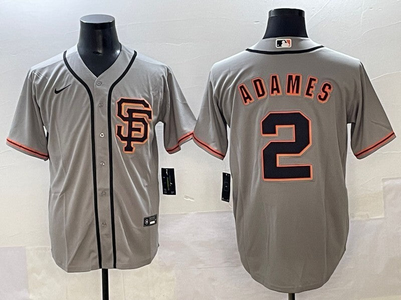 San Francisco Giants #2 Willy Adames Giants