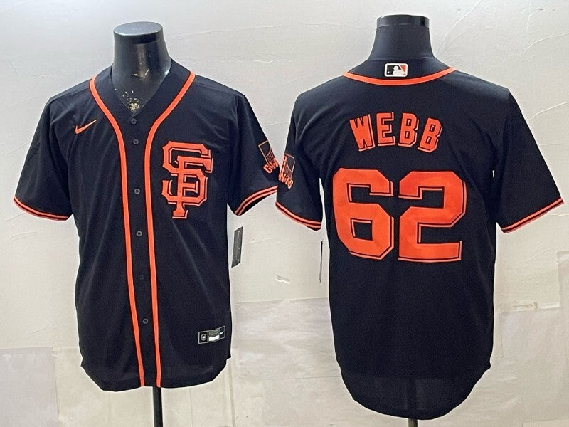 San Francisco Giants #62 Logan Webb Giants