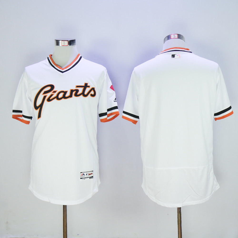 San Francisco Giants blank Giants Retro Blank 2016 Player Version