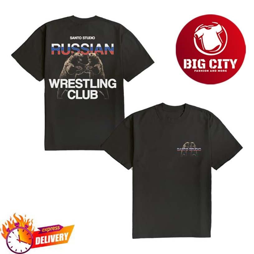 Santo Studio Russian Wrestling Two Sided Shirt
