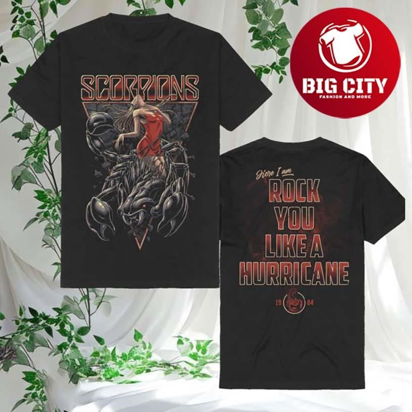 Scorpions Hurricane Two Sided Shirt