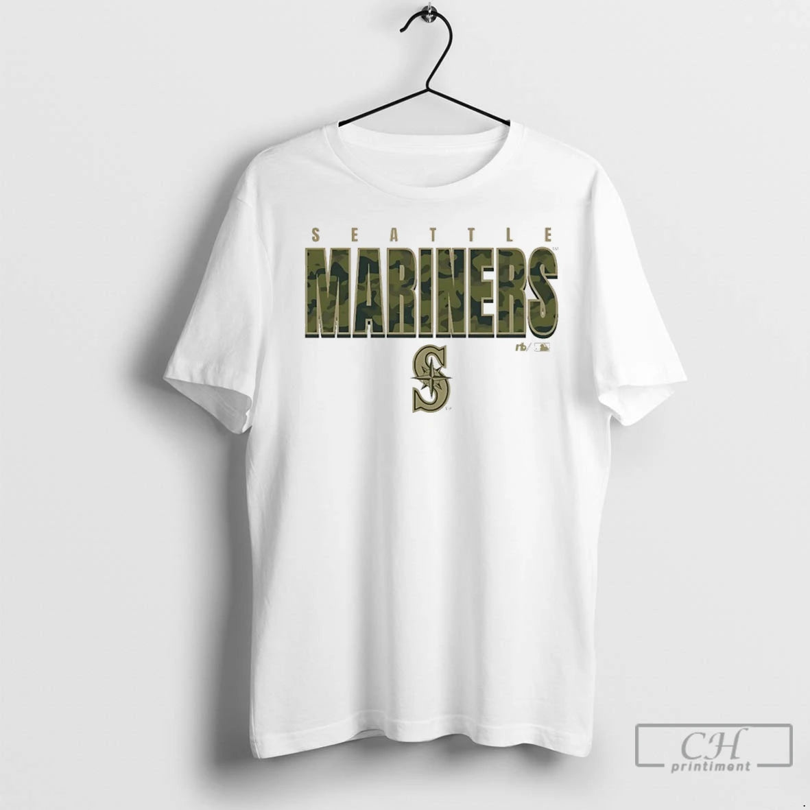 Seattle Mariners Camo Mlb Postseason 2025 T Shirts
