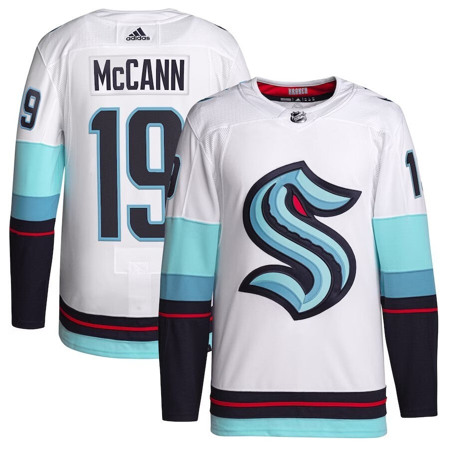 Seattle Kraken #19 Jared McCann Away Authentic Primegreen Player Jersey - White