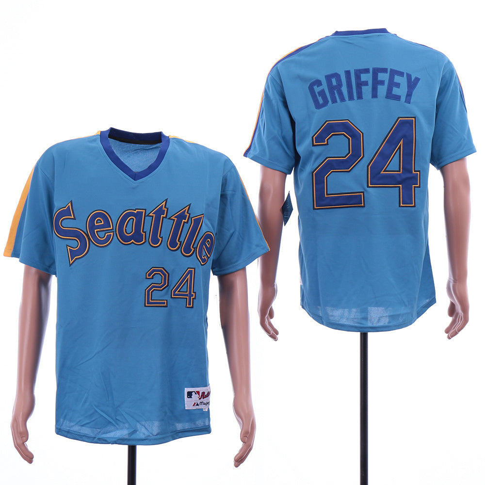 Seattle Mariners #24 Ken Griffey Style 4