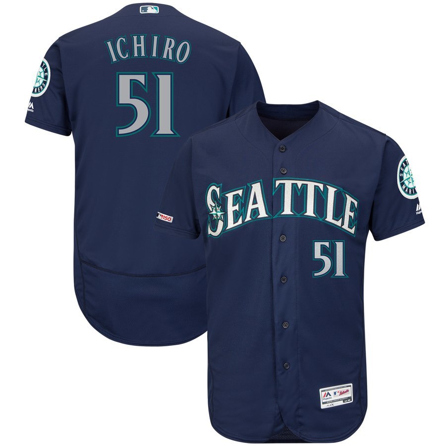 Seattle Mariners #51 Ichiro Suzuki Style 7