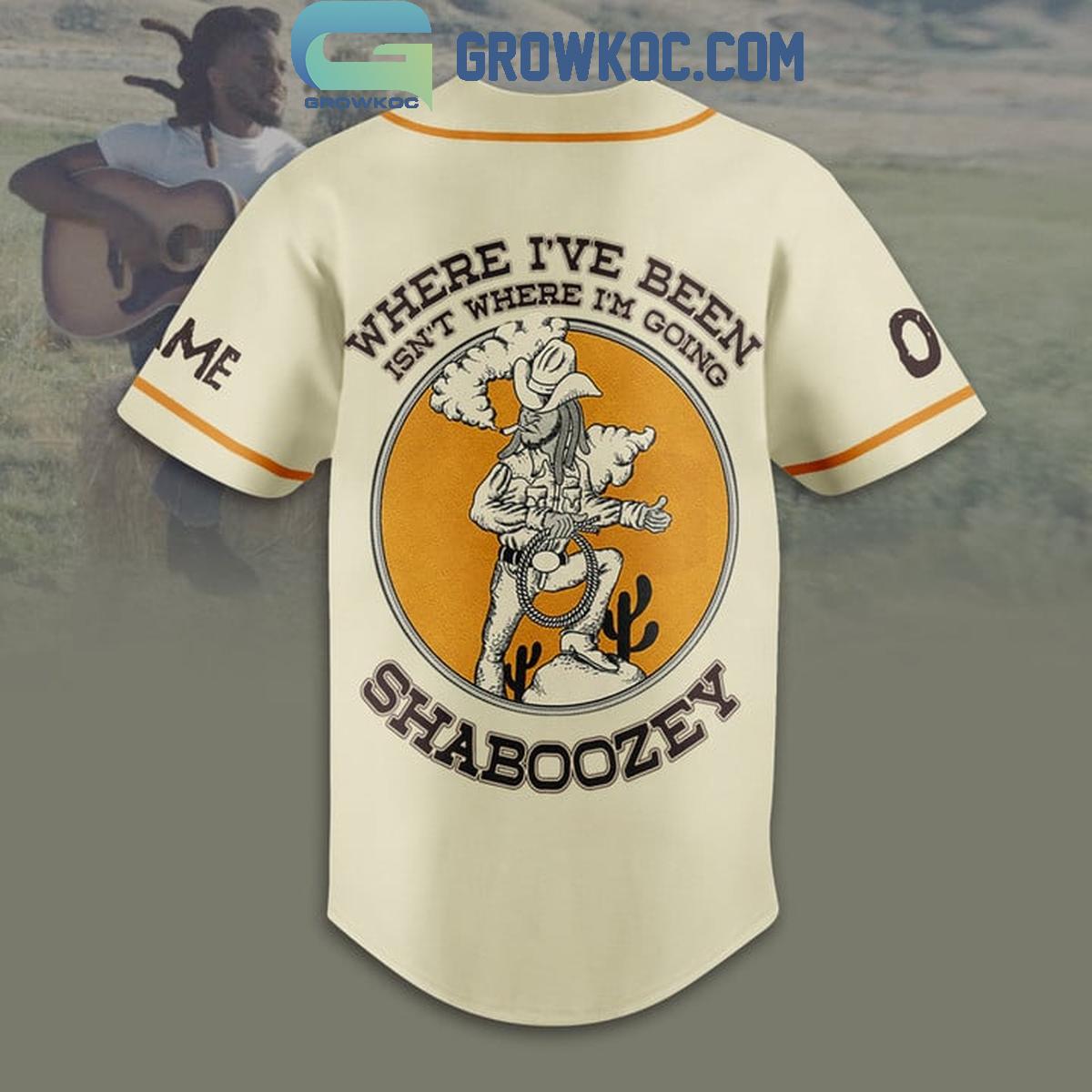 Shaboozey Where I’ve Been Isn’t Where I’m Going Personalized Baseball Jersey