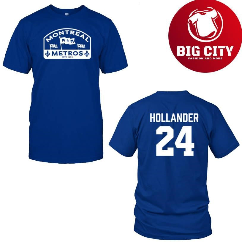 Shane Hollander #24 Montreal Metros Two Sided Shirt
