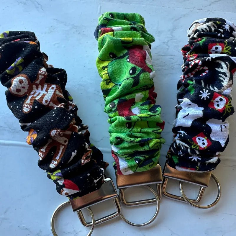 Spooky Chrismas Scrunchie Wristlet Keychain T-Shirts, Hoodie, Sweatshirt | WearSparks.com
