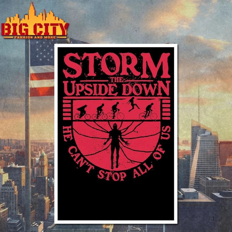 Storm The Upside Down He can’t stop all of us shirt