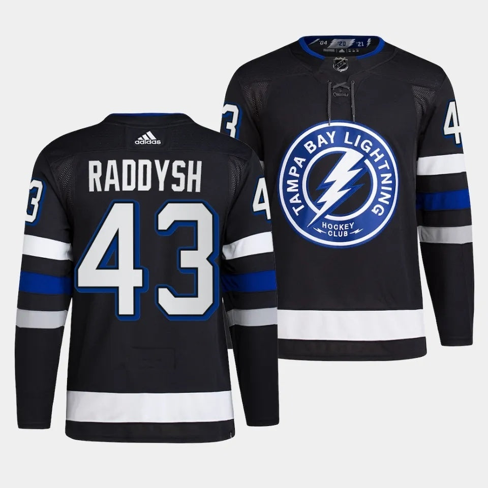 Tampa Bay Lightning #43 Darren Raddysh 2023-24 Alternate Black