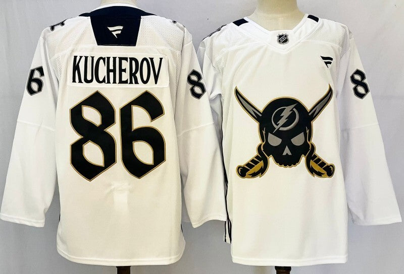 Tampa Bay Lightning #86 Nikita Kucherov Style 1