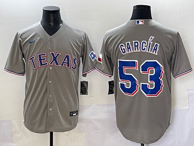 Texas Rangers #53 Adolis Garcia Rangers Adult Style 2