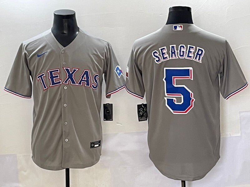 Texas Rangers #5 Corey Seager Rangers Adult Style 2
