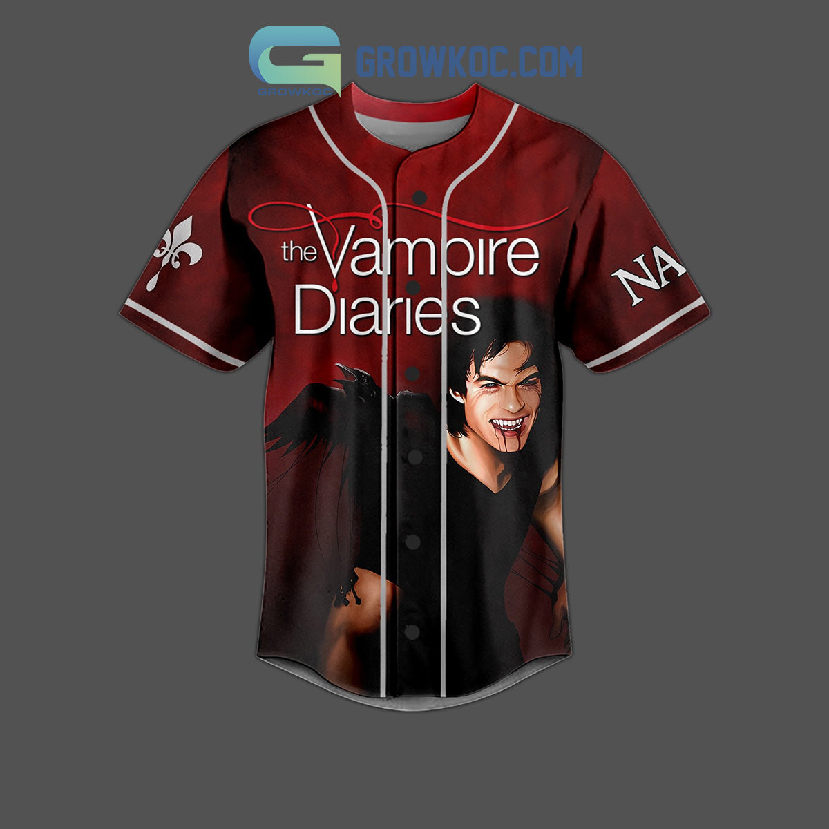 The Vampires Diaries Around You Baseball Jersey