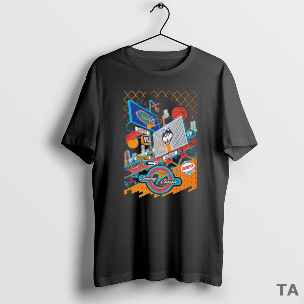 Top Florida Vs Uconn 2025 Jimmy V Classic Basketball T Shirt Sweater Hoodie, Sweatshirt | WearSparks.com