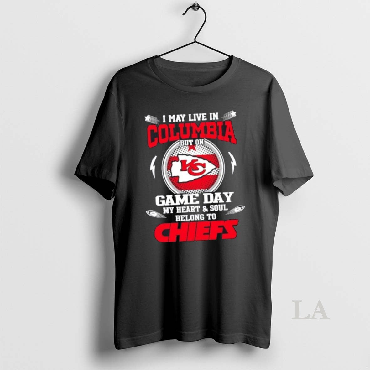 Top I May Live In District Of Columbia But On Game Day My Heart And