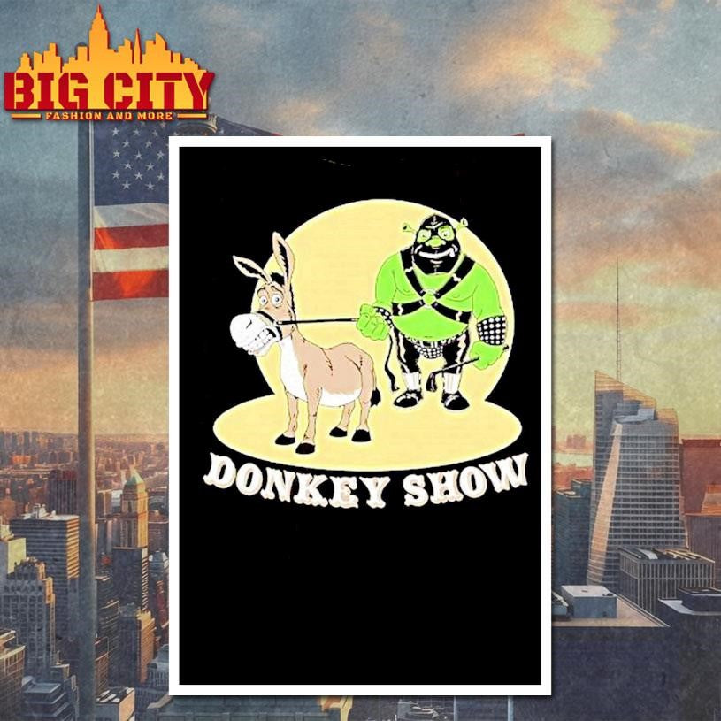 Top Shrek Donkey Show Cartoon Shirt