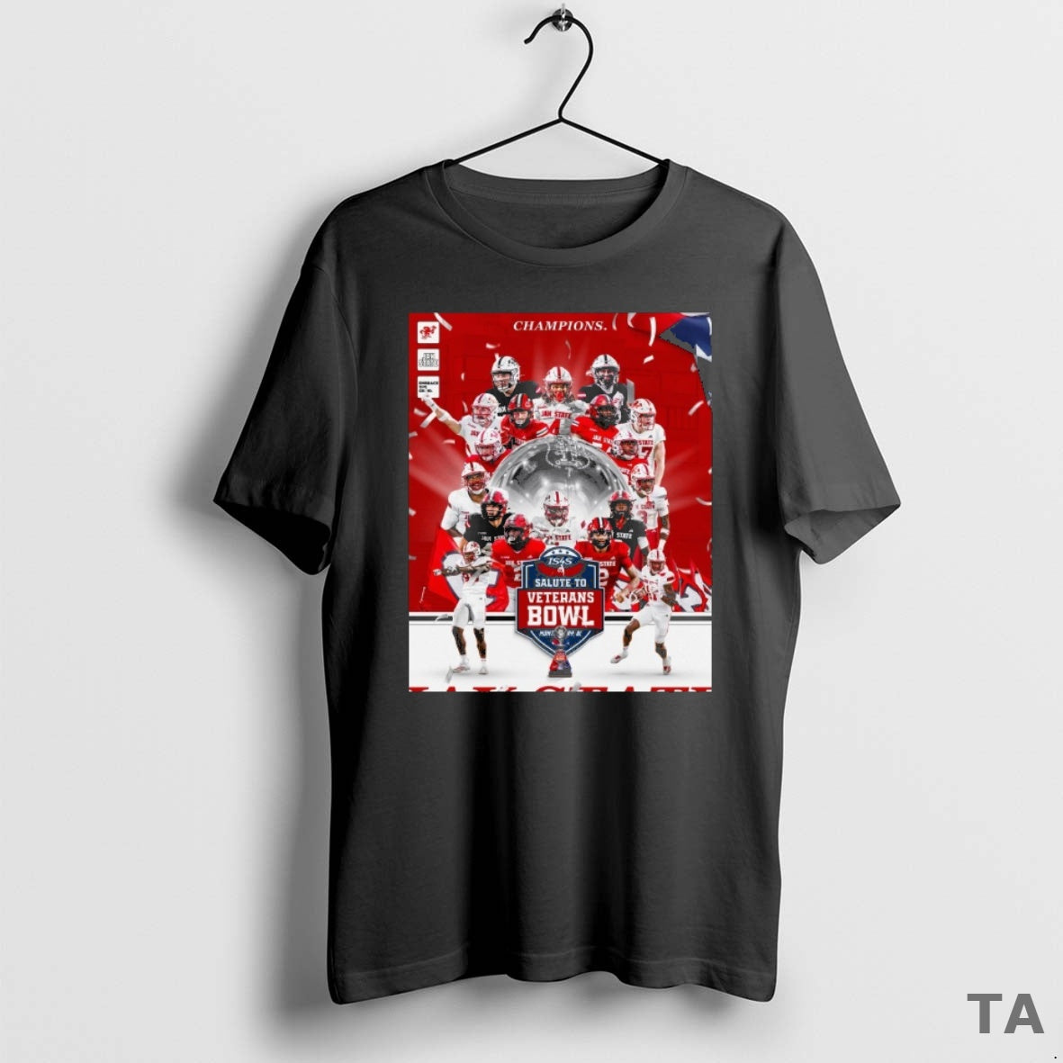 Top Is4s Salute To Veterans Bowl Montgomery Al Jacksonville State Gamecocks Football Champions T-Shirts, Hoodie, Sweatshirt