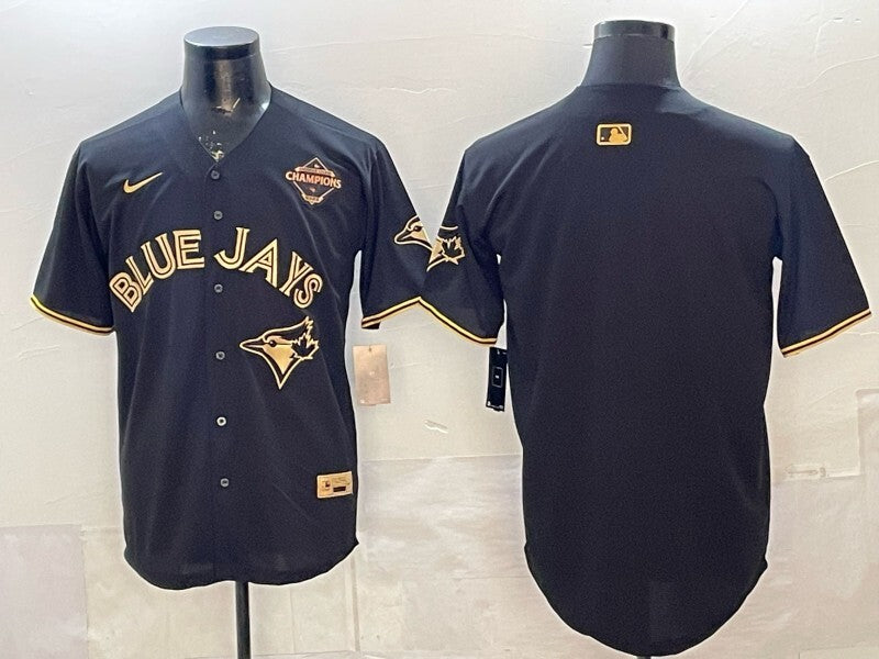 Toronto Blue Jays Blue Jays Gold Text Style 3
