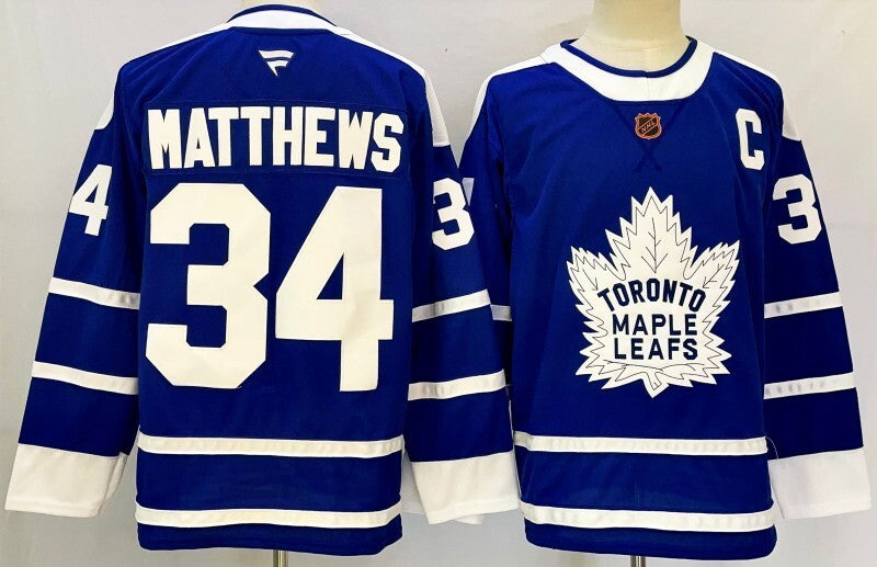 Toronto Maple Leafs #34 Auston Matthews Style 2