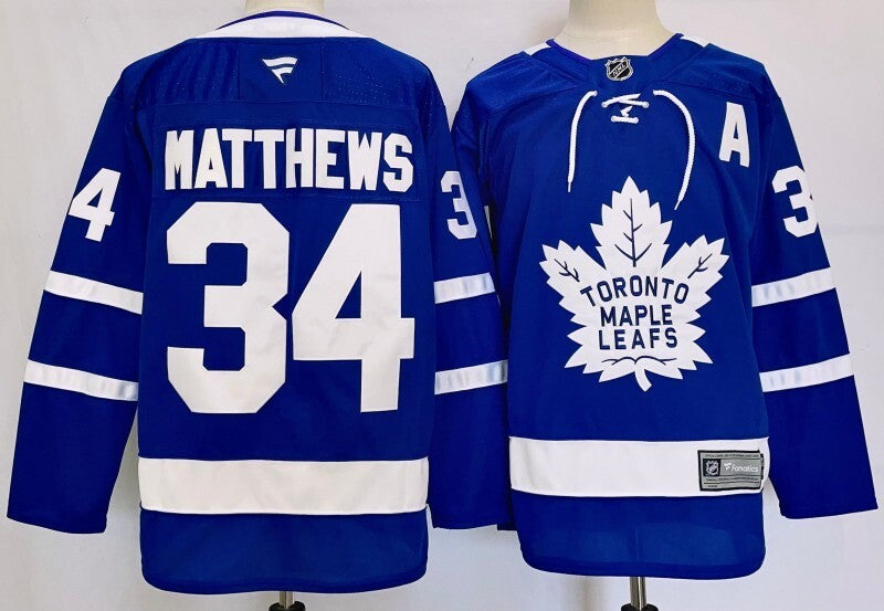 Toronto Maple Leafs #34 Auston Matthews Style 3
