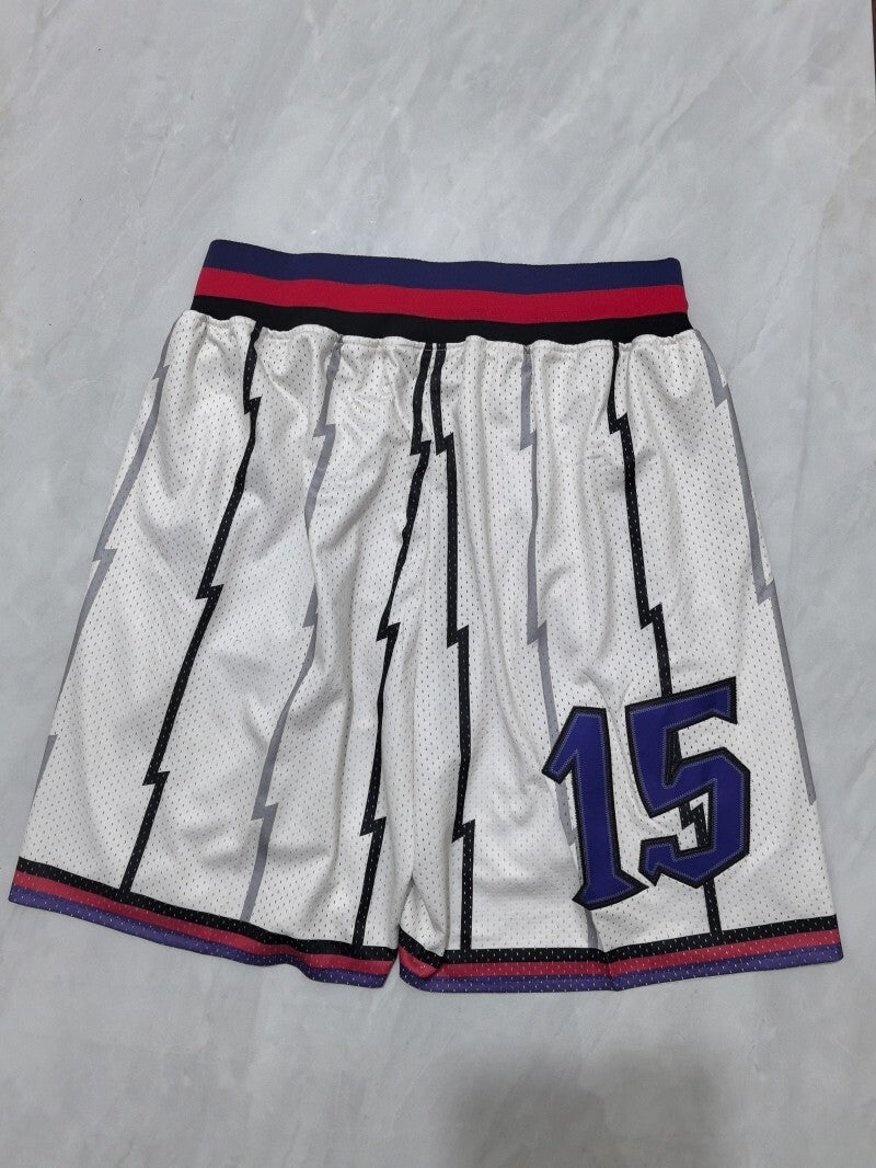 Toronto Raptors Raptors Retro White Shorts Style 1