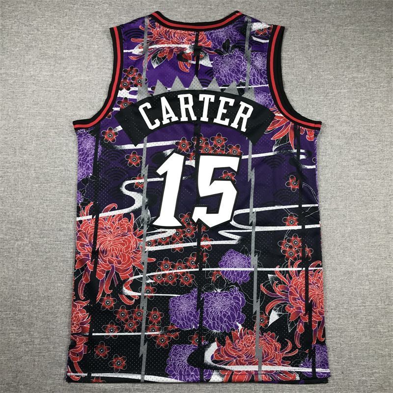 Toronto Raptors #15 Vince Carter Raptors 15 # Carter Year of Rabbit Commemorative Style 1