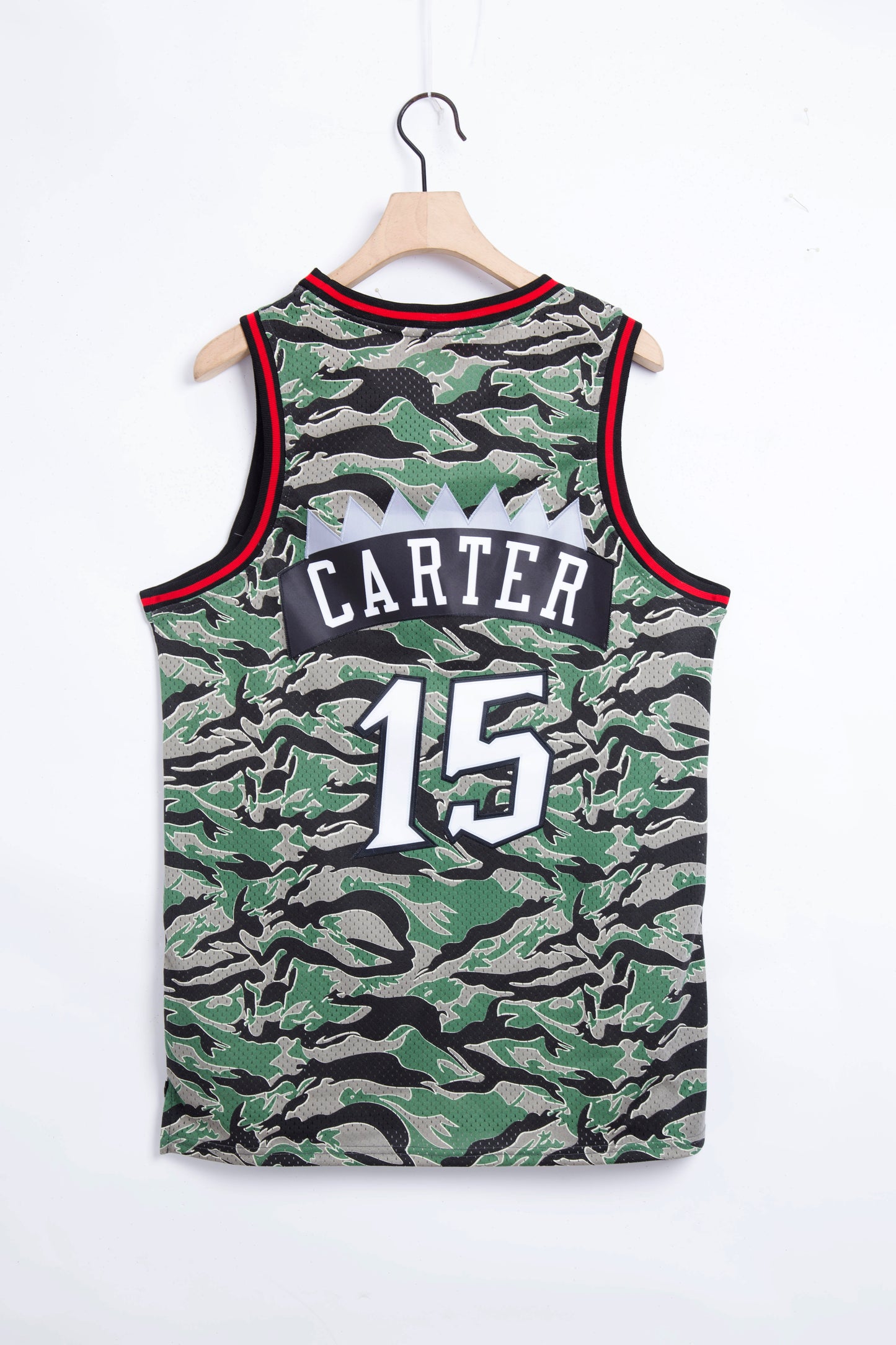 Toronto Raptors #15 Vince Carter Raptors 15 # Tigers Retro Jersey Style 1