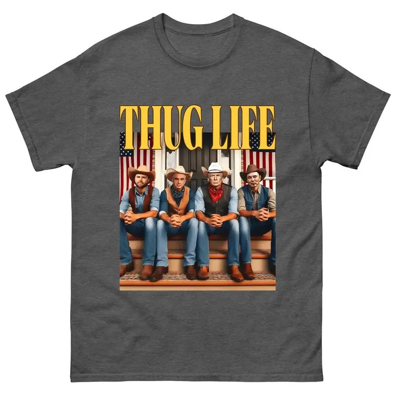 Trum Vance Elon Kennedy Thuglife Shirt - Trum ThugLife 2024 Election Shirt - Trump 2024 Shirt - Trum Vance Shirt