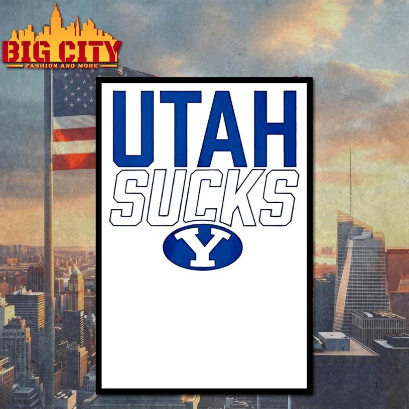 Utah Sucks Byu Cougars Shirt