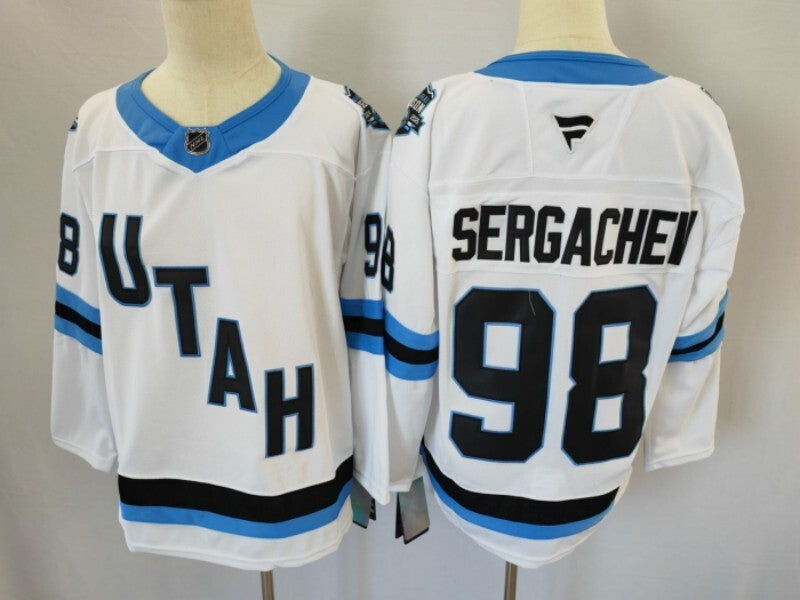 Utah Mammoth #98 Mikhail Sergachev Style 1
