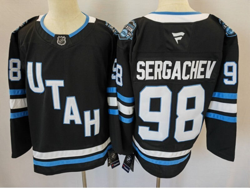 Utah Mammoth #98 Mikhail Sergachev Style 2