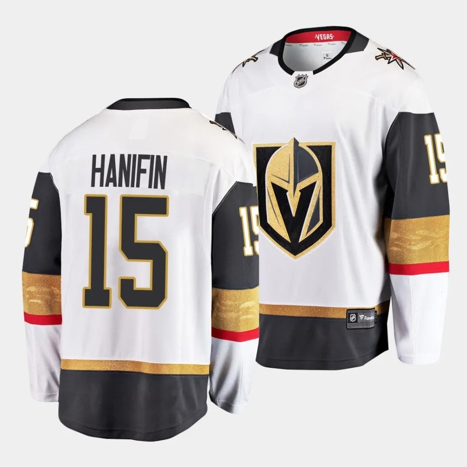 Vegas Golden Knights #15 Noah Hanifin Away White Jersey