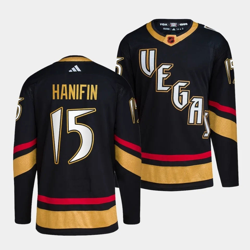 Vegas Golden Knights #15 Noah Hanifin Reverse Retro 2.0 Black