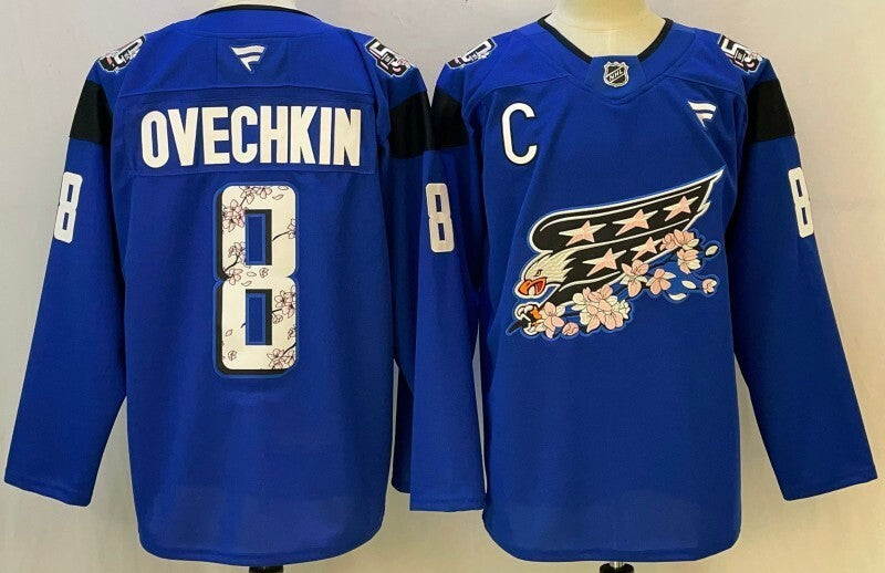 Washington Capitals #8 Alexander Ovechkin Capitals Style 7
