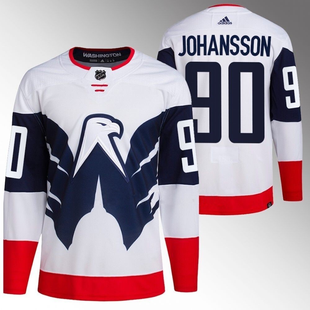 Washington Capitals #90 Marcus Johansson 2023 NHL Stadium Series White Jersey