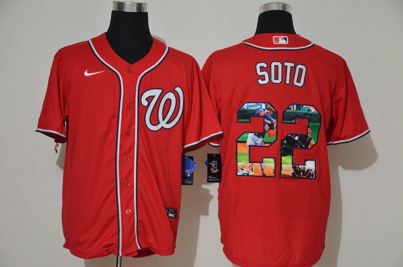 Washington Nationals #22 Juan Soto Style 2